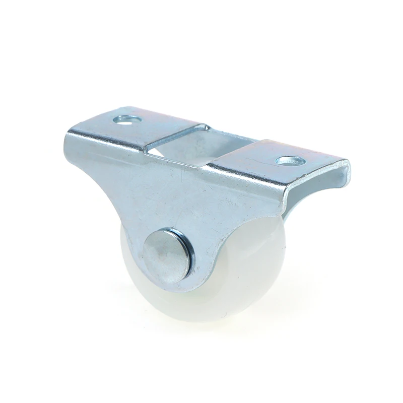 4pcs 1 Inch Drawer Wheel Plastic Directional Caster Guide Furniture Small Pulley