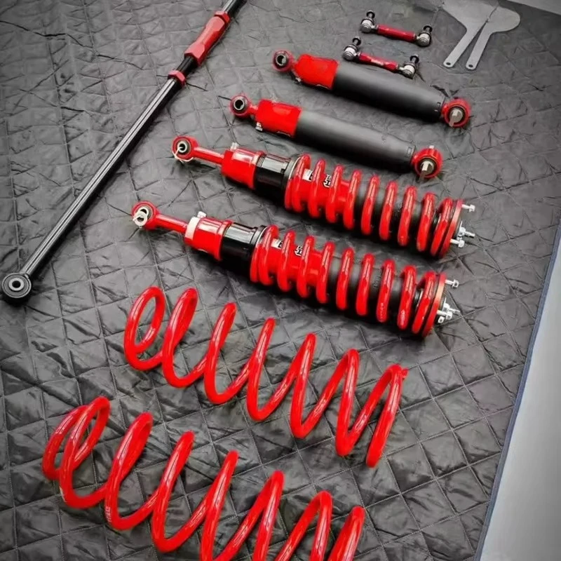 Rear Shock Absorber for Ranger, Compression Adjustable, Steel & Aluminum Alloy, Improved Stability for Off-Road Use