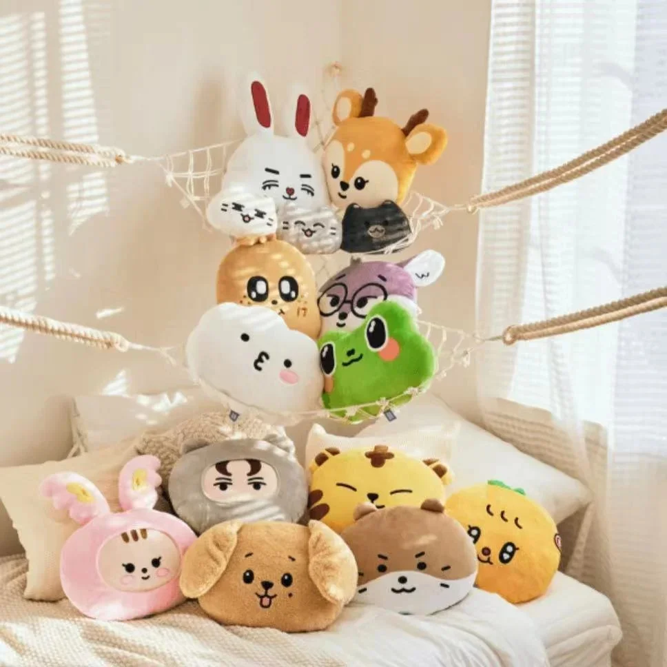 30cm Kpop peluche ídolo de Kpop JEONGHAN WONWOO Miniteen peluches cojín para la cara almohada de peluche suave muñecas decoración de la habitación regalos para seguidores