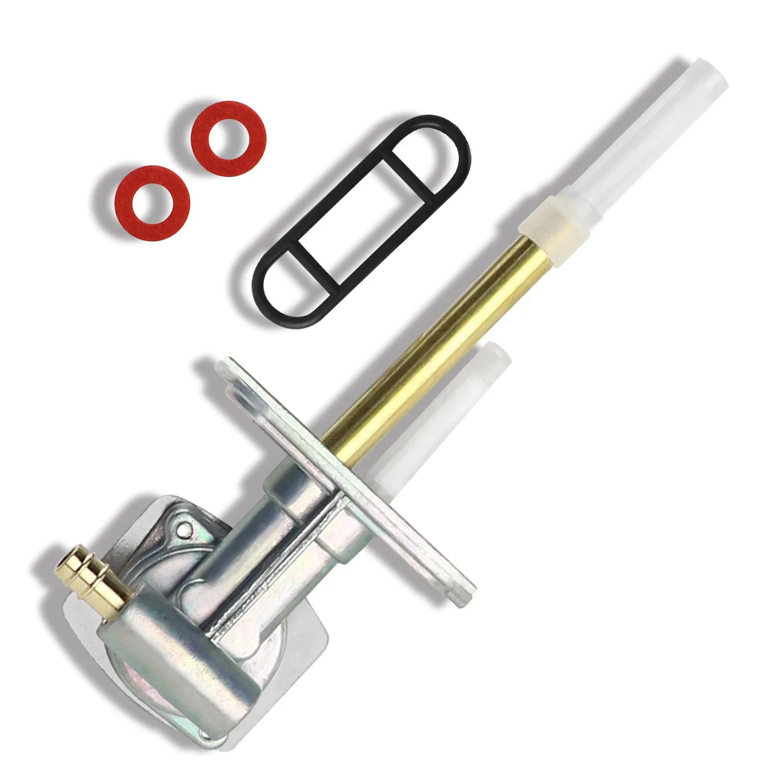 Fuel Valve Petcock Shut Off Tank Switch for Kawasaki Ninja ZX600 KDX80 KDX200 KDX220 KFX250 KL250 KLR650 KLX250 KLX300