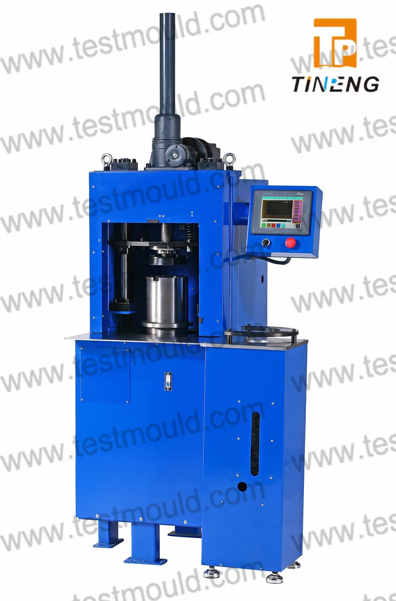 Gyratory compactor for asphalt mixture specimen compaction