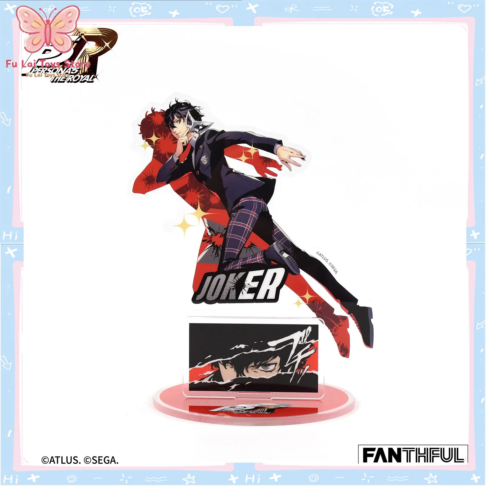 

Authentic FANTHFUL Persona 5 Royal Acrylic Double-Sided Stand Character Stand Game Goods Desktop Decor Birthday Gift In Stock