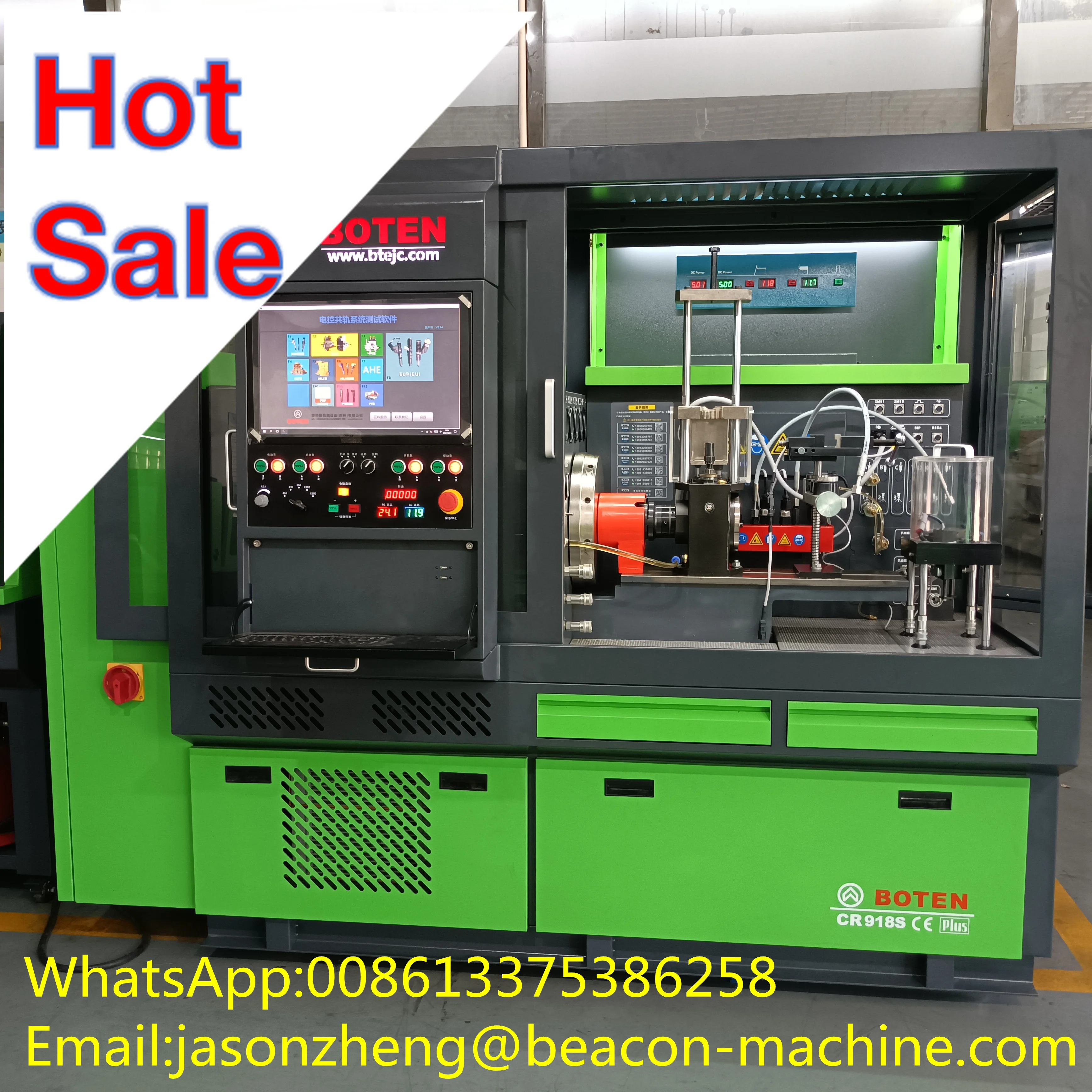 comprehensive experimental platform common rail diesel fuel injector pump test bench cr918