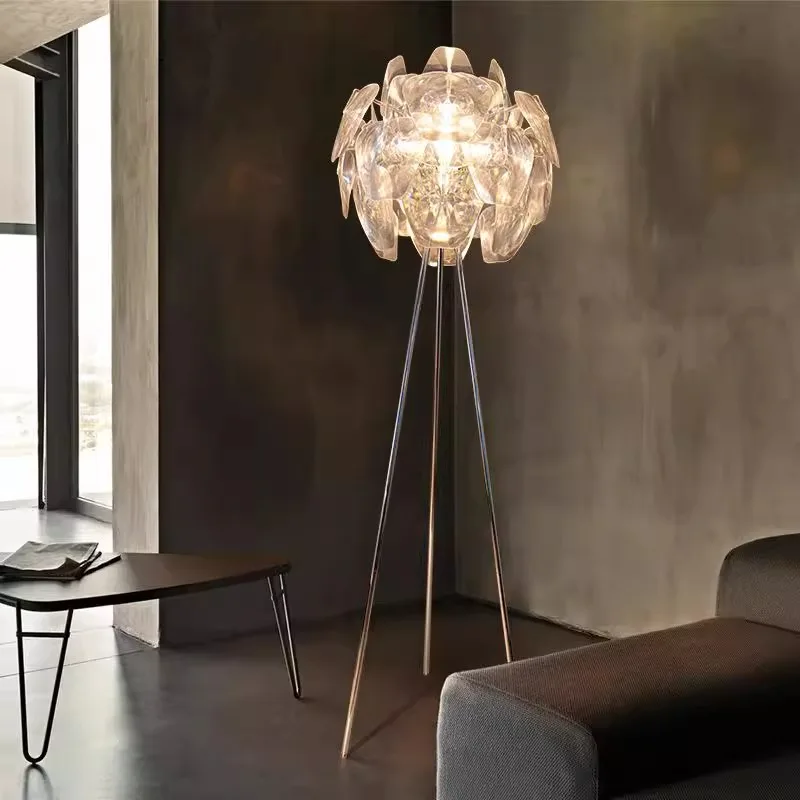 Scandinavian Light Luxury Italian Designer Living Room Floor Lamp Postmodern Hotel Room Model Room Bedroom Bedside Lamp