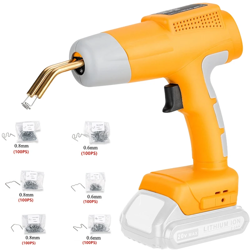 

Cordless Plastic Welding Gun Power Tool Compatible with For Dewalt 20V Battery for Automotive Bumpers and Other Plastic Repairs