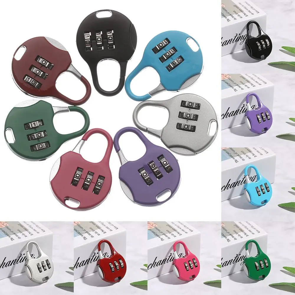 1pcs HOT Metal Diary Protector Gym Combination Code Locker Case Supply 3 Digit Dial Security Tool Password Lock Padlock