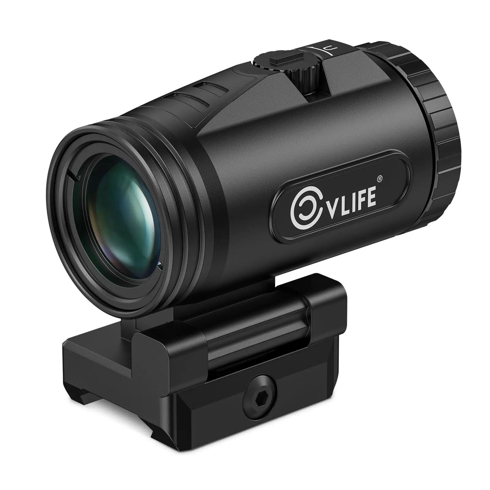 نطاق البندقية WildHawk 3X ريد دوت البصر المكبر الوجه إلى الجانب جبل السيارات سطوع Windage الارتفاع قابل للتعديل #2