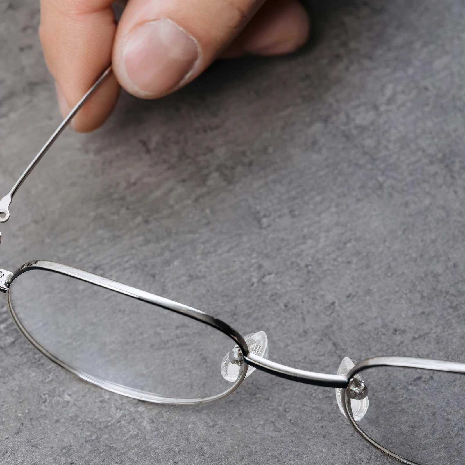 

10 Pairs Nose Pads PVC Copper Core Soft Replaceable Eyeglass Ends Support Anti Most Frames Glasses