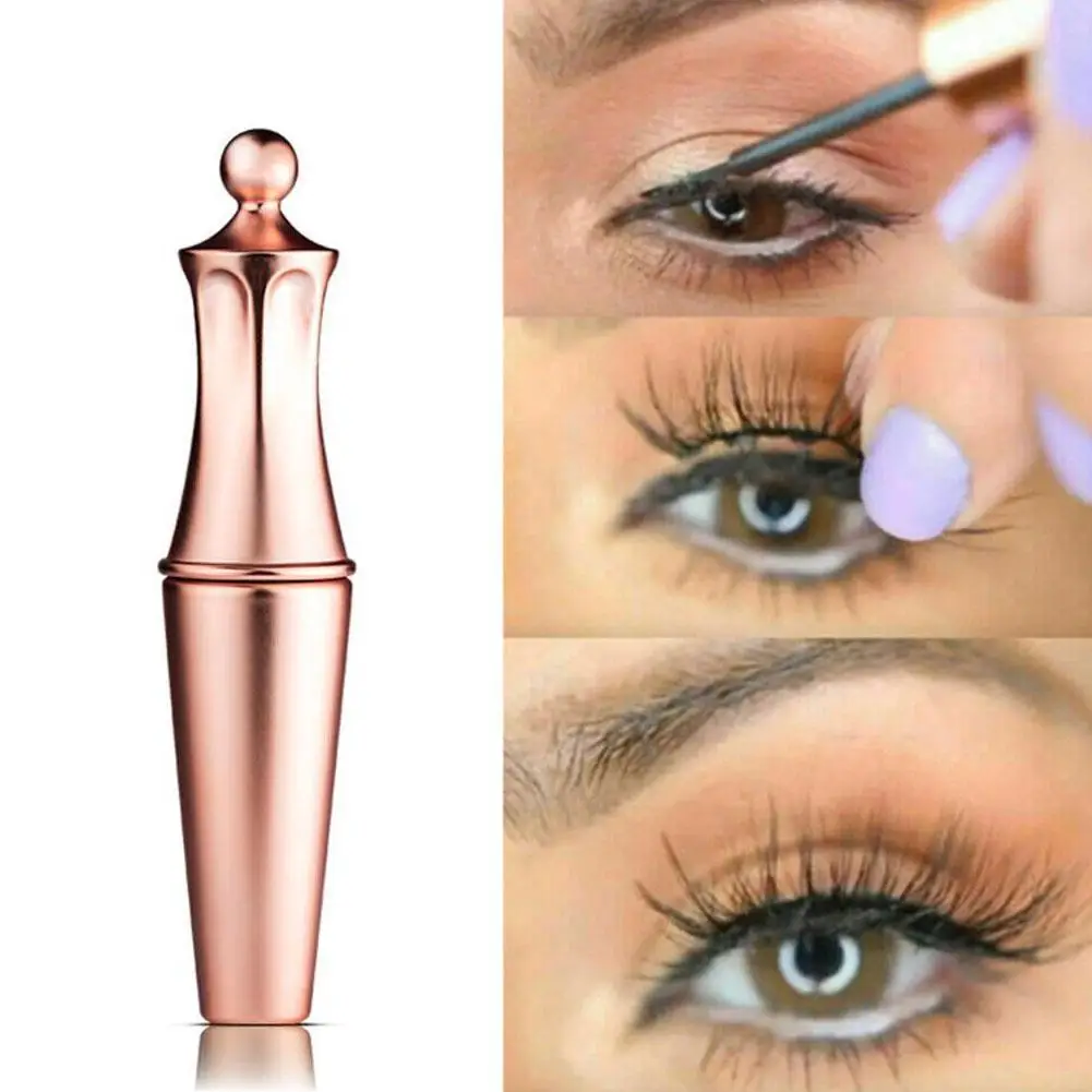 Black Magnetic Eyeliner Glue False Eyelash Extension Magic Self-adhesive Liquid Eyeliner Eye Makeup No Blooming Korea Cosmetics