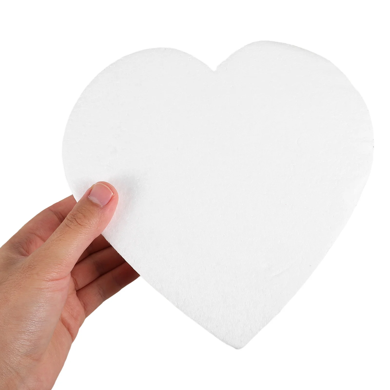 3 Pcs Cake Mold Shape Foam Picture Frames Heart-shaped Model Dummies Fake Lace Molds for Decorating Board