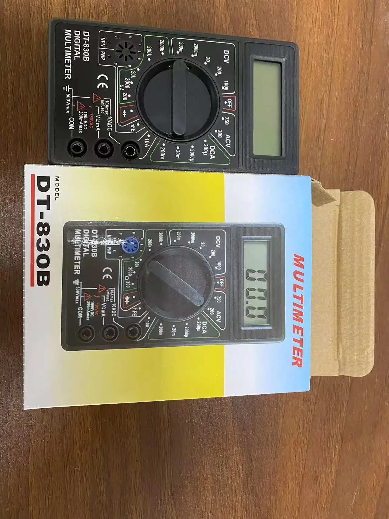 DT830B Mini Handheld Digitalmultimeter, Voltmeter Amperemeter Tester für Kfz- und Elektroreparaturen – Detail 8