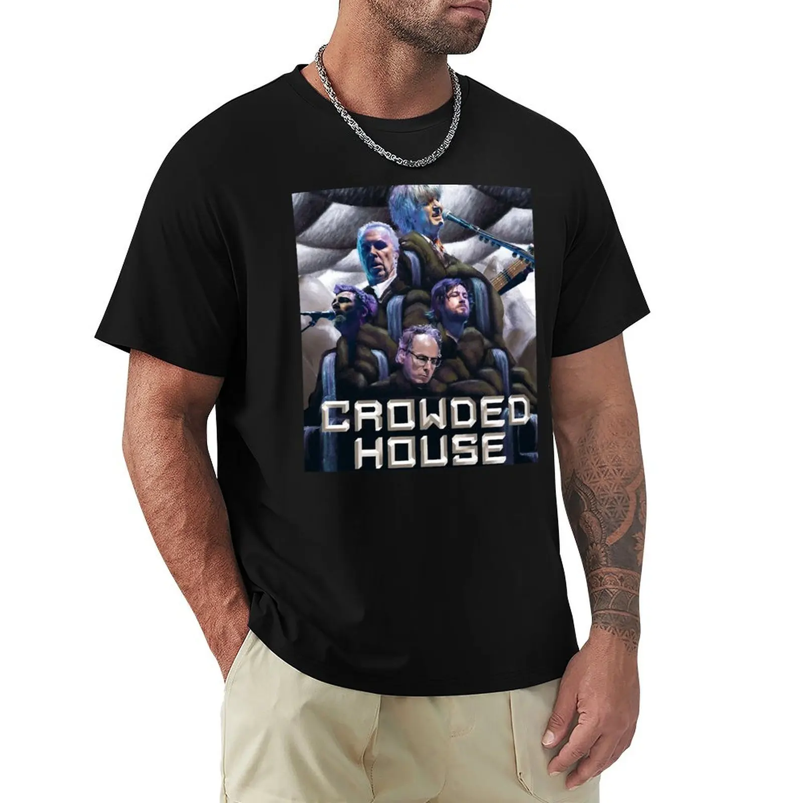 

Crowded House T-Shirt topping oversized t shirt men t shirts