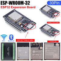 ESP-WROOM-32 Nodemcu ESP32 Bluetooth Wifi ESP32 30 Pin ESP32 Development Board Expansion Board Bluetooth Module ESP32-WROOM-32U
