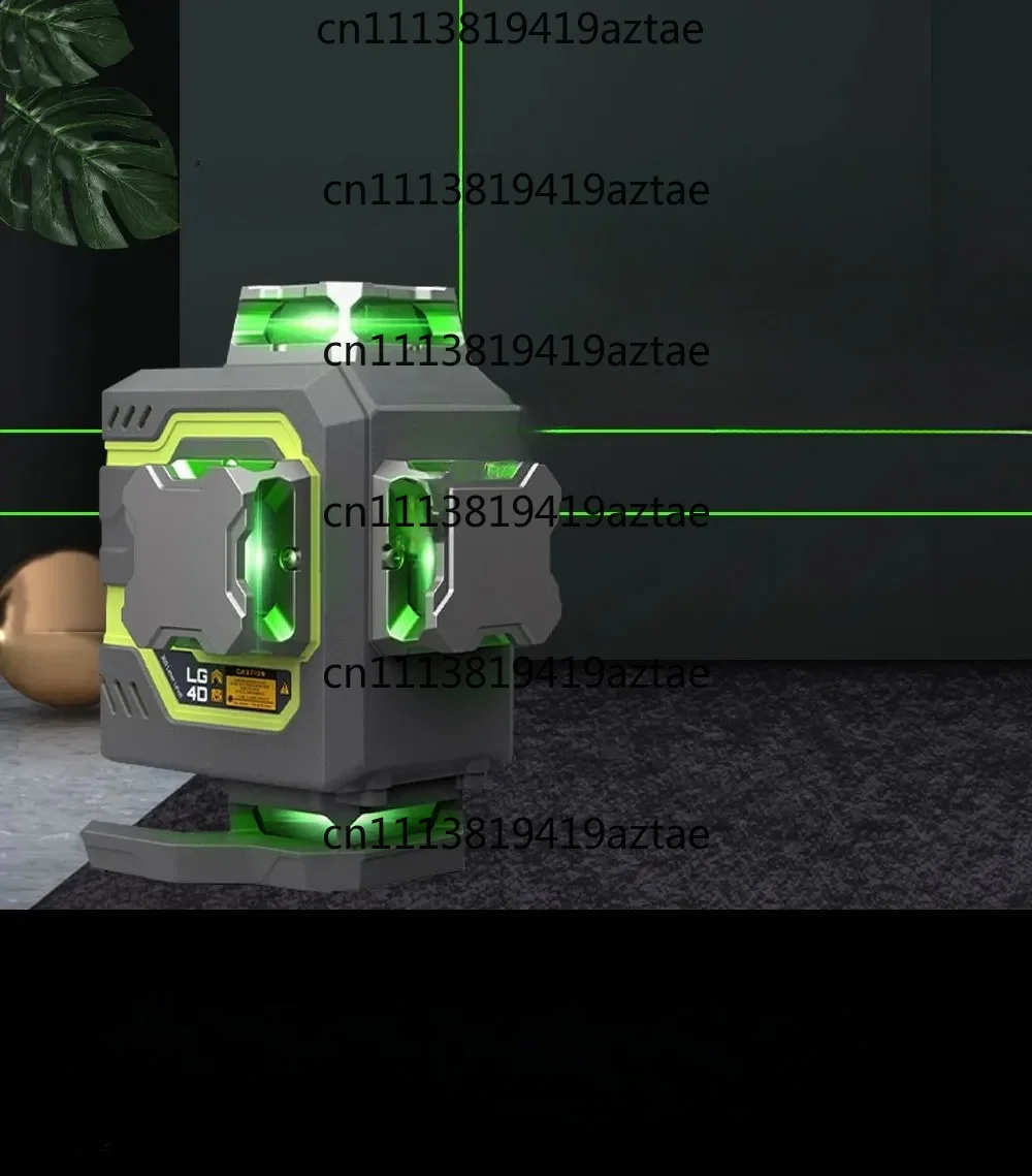 16 Line Laser Level 360 Self Leveling  4x360°Professional 4D Green Beam Rechargeable Laser Level for Tiling Floor Construction