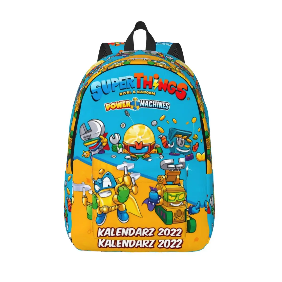 

SuperThings крутой рюкзак с героями мультфильмов, школьный рюкзак для пешего туризма, путешествий, супер Zings, детский сад, рюкзак для мужчин и женщин, сумка на плечо для ноутбука