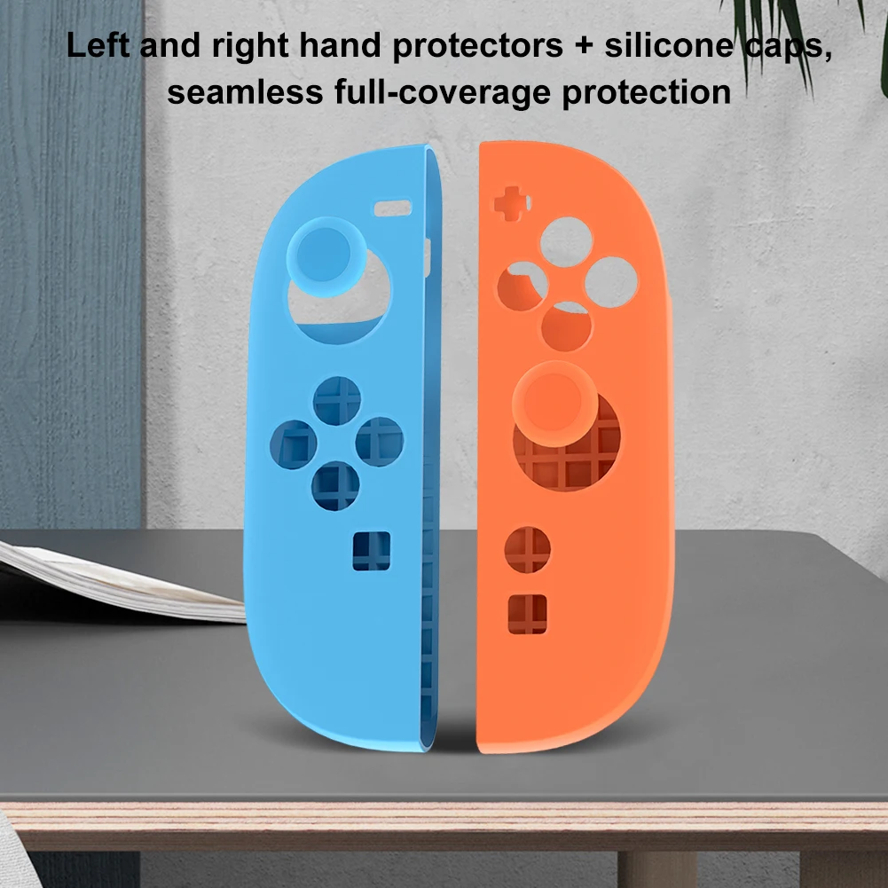 غطاء سيليكون لجهاز Switch 2 Joy-Con Controller كلاسيكي اللون جلد ناعم لملحقات ألعاب Nintendo Switch 2 2025