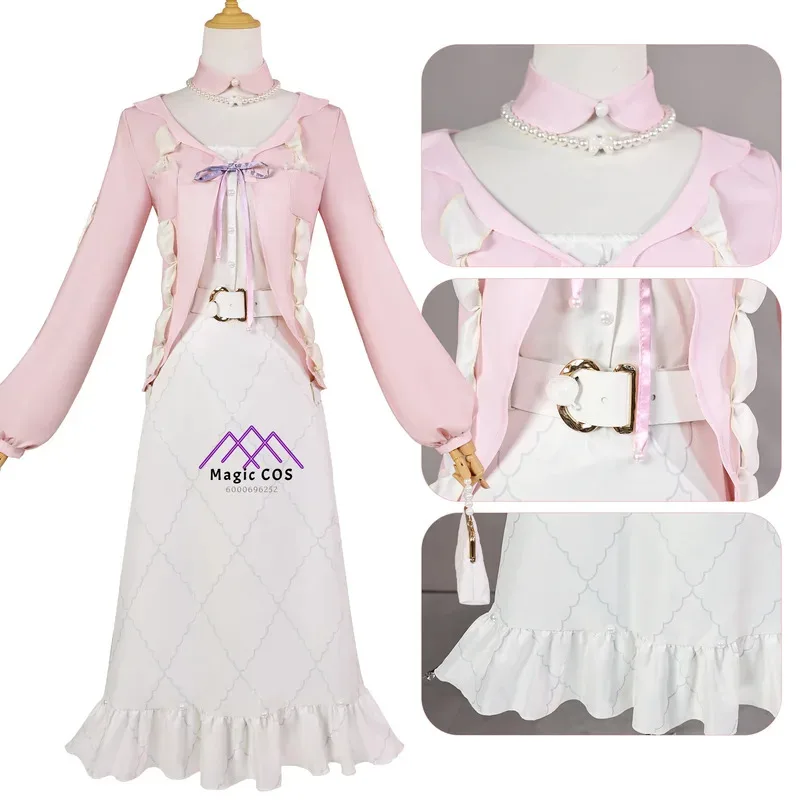 Genshin Impact Game Cosplay Sangonomiya Kokomi New Arrival Costume Play Dress Bag Wig Shoes for Women Comic Con Outfit Fashion