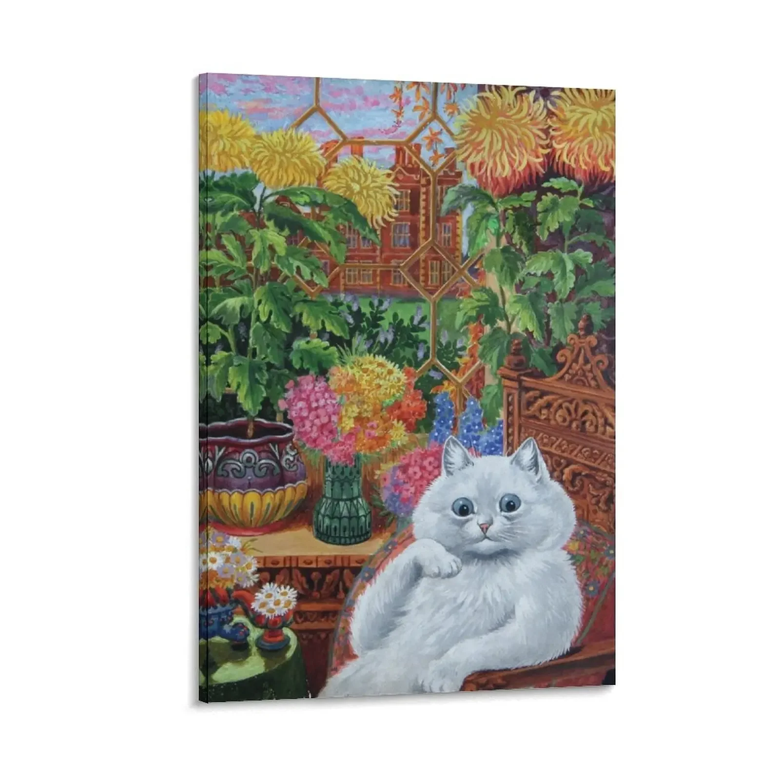 

Master of Cat College by Louis Wain Canvas Painting Home decoration Decorative paintings