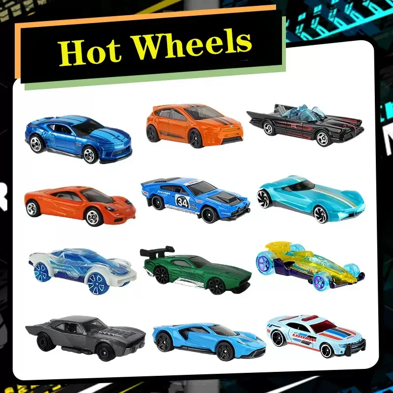 Original Hotwheels Toy Car Hot Wheels Toys for Boys 1/64 Diecast Audi Ford pagani Koniseg Toyota Model Children Collection Gifts