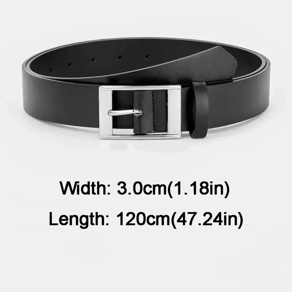 حزام رجالي فاخر من جلد البولي يوريثين ، حزام أعمال ، مصمم علامة تجارية مشهورة ، حزام خصر متعدد الاستخدامات ، حزام جينز غير رسمي
