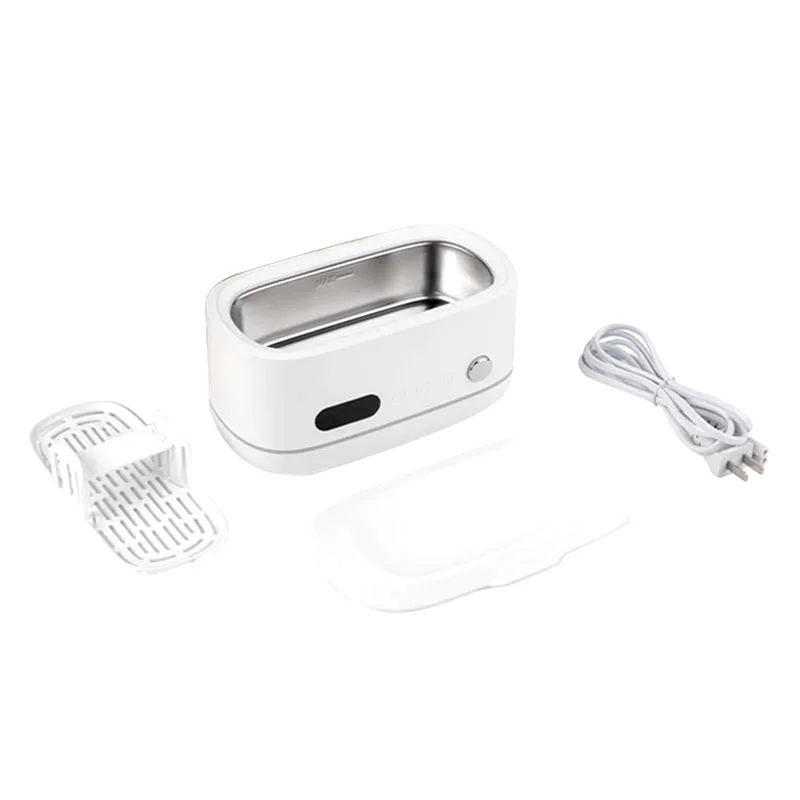 

AUSD-Ultrasonic Cleaner, 500Ml Jewellery Cleaner 45000Hz, 10 Digital Timer, for Cleaning Jewellery Rings Glasses US Plug