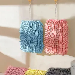 Quick Dry Hand Towels Kitchen Bathroom Hand Ball with Hanging Loop Microfiber Super Absorbent Cleaning Cloth