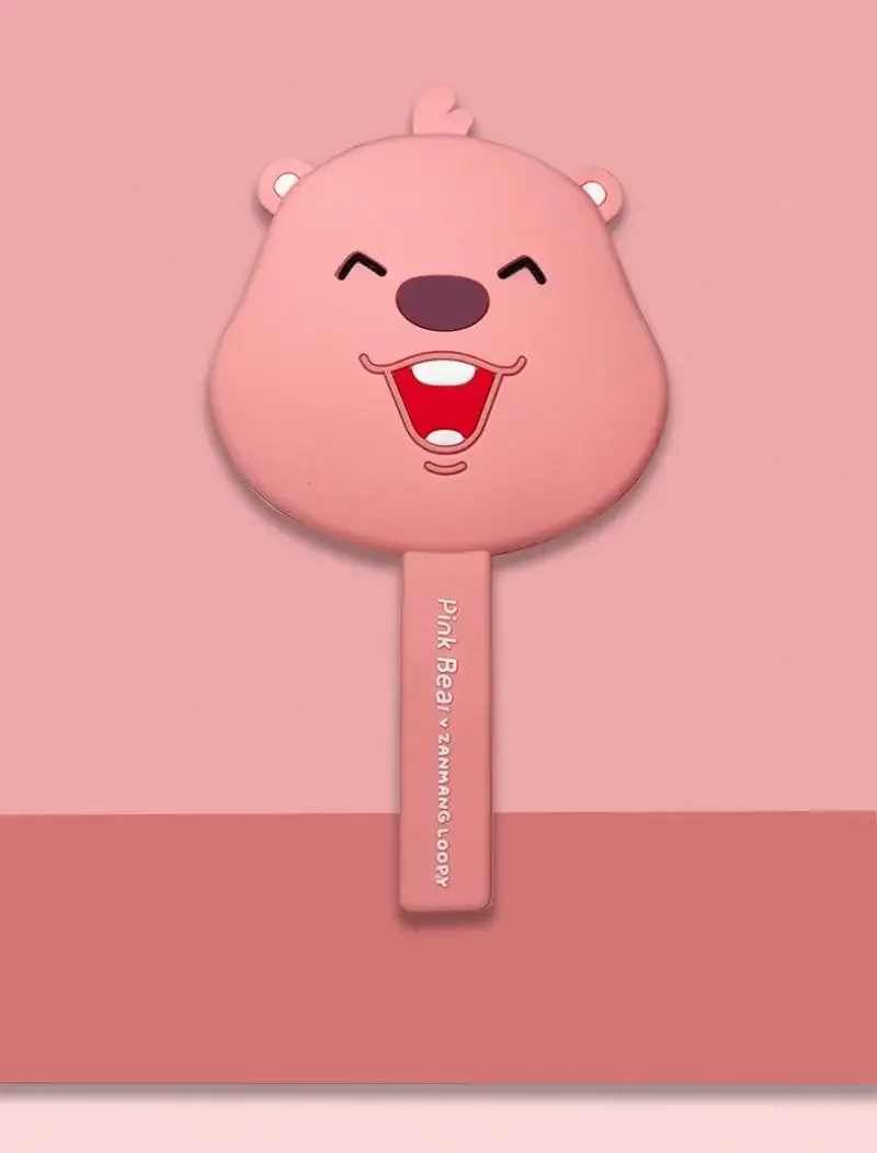 Miniso Loopy зеркало Loopy 1 шт. милый маленький размер Kawaii Новинка для путешествий на открытом воздухе портативный массаж для женщин девушек макияж ежедневное использование инструмент