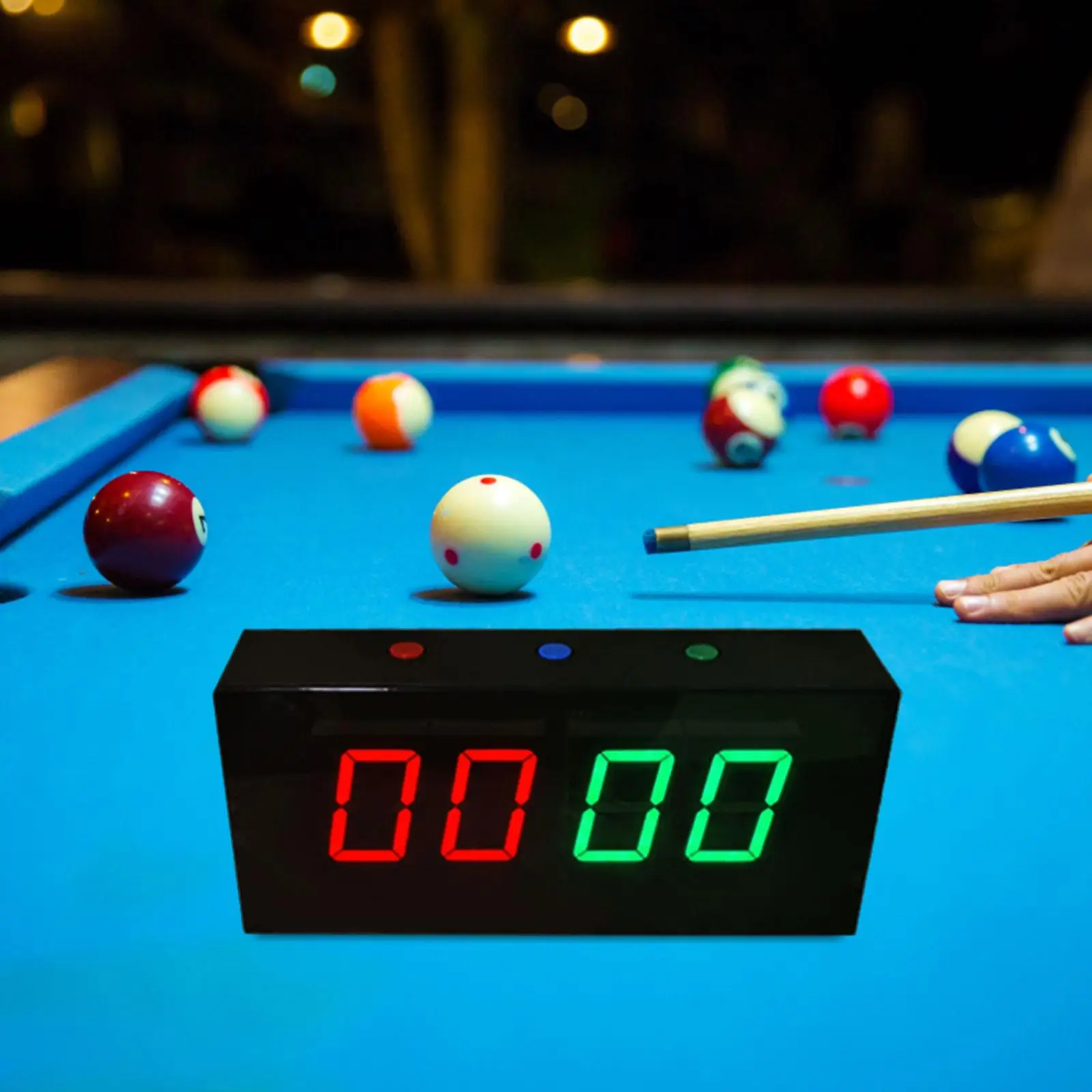 

Billiards Table Tennis Electronic Scoreboard for Badminton Multipurpose USB Powered,Scoreboard for Sports Competitions