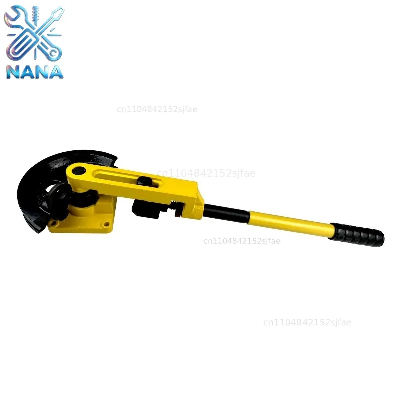 SWG-25 Manual Pipe Bender Heavy Duty Steel Tube Bending Tool 10-25mm for Stainless Steel Copper Aluminum