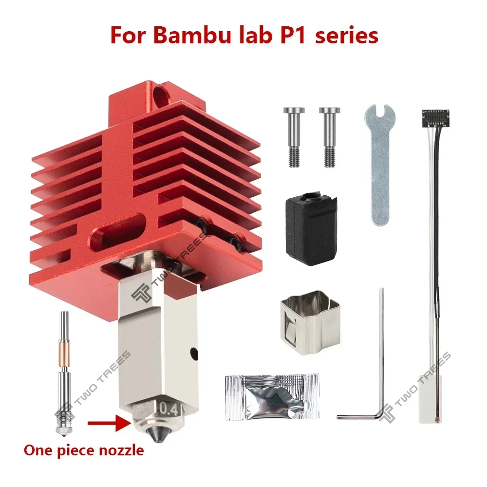 Neues Upgrade-Hotend für Bambu Lab P1P X1C P1S X1 X1E TZ4.0 Upgrade-Hot-End-Druckkopf 3D-Druckteile für Bambulab 3D-Drucker