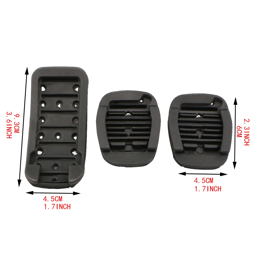 Autopedale für Volvo V40 XC40 C30 C70 S40 2013–2018 Edelstahl Gaspedal Kraftstoff Gas Bremspedal Pad Abdeckung – Detail 2