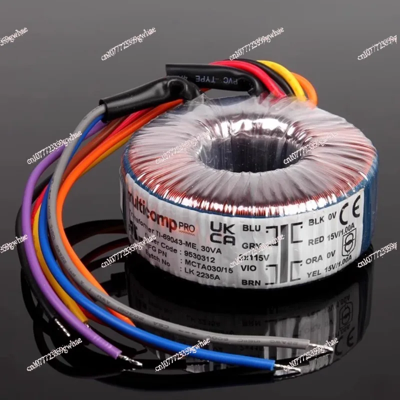 

30W double AC18V imported toroidal transformer