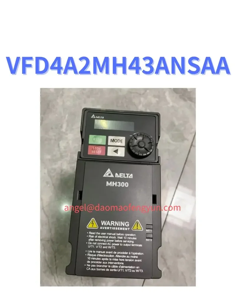 

VFD4A2MH43ANSAA Used inverter 1.5kW 380V operating function OK VFD4A2MH43ANSAA