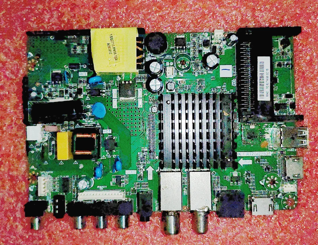 

Free shipping! HK.T.RT2842P531 Three in One Network Wi-Fi TV motherboard 1G+8g 30--36v 350ma to 1920x1080