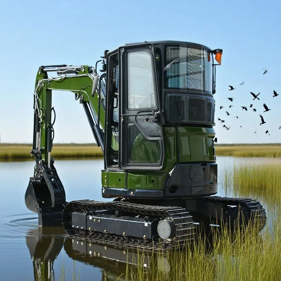 

OEM/ODM low-cost small excavator with side swing function customized product accessories