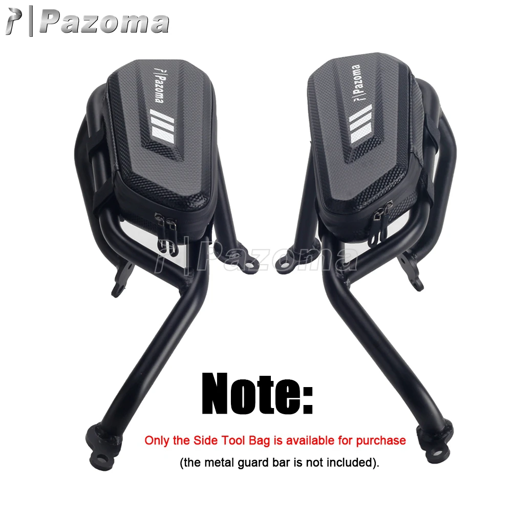 Black Motoorcycle Tool Box For Harley Pan America 1250 RA1250 RA1250S Special Waterproof Side Storage Bag Pannier Case 2021-2024