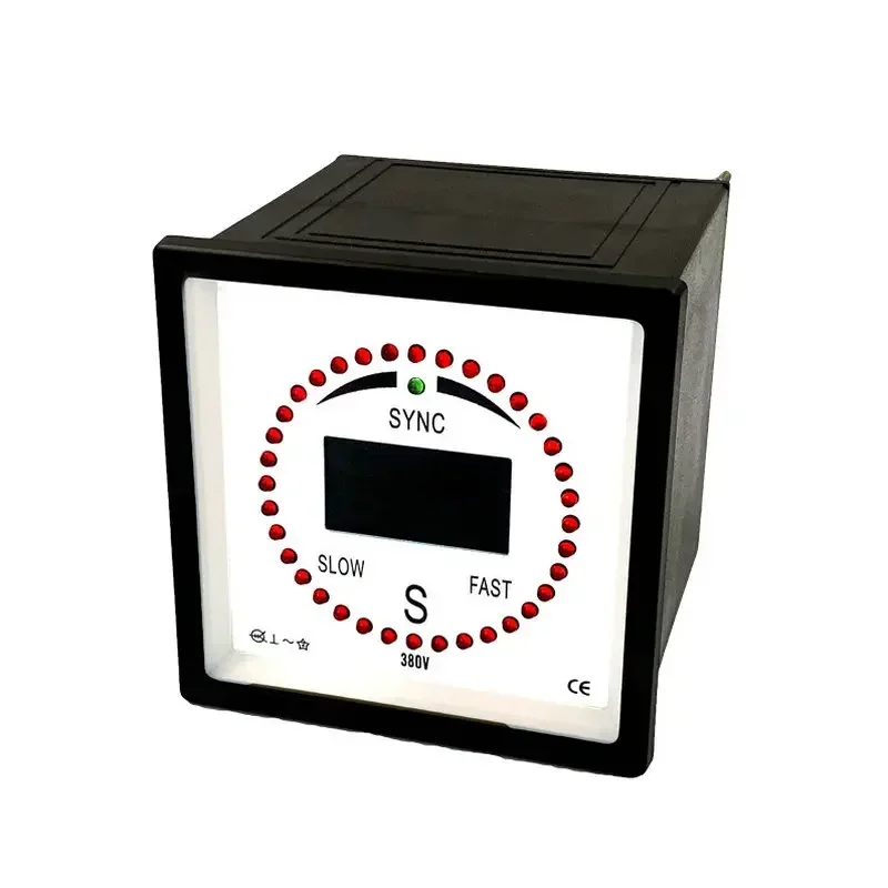 96*96mm full automatic digital synchroscope meter with display,synchrometer for power generator use