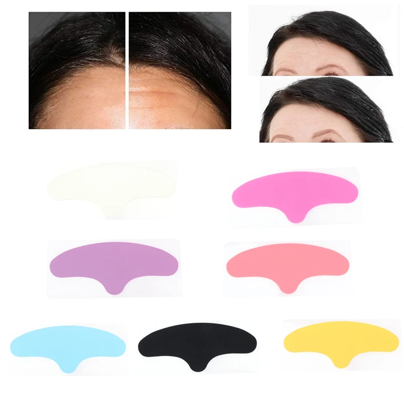 1Pcs Silicone Forehead Anti-Wrinkle Pad Skin Care Lifting Tool Wrinkle Removal Sticker Anti Aging Reusable Patch Multi Color