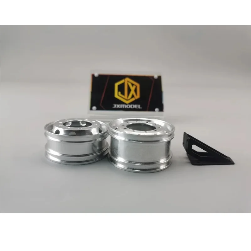 Spare Tire Rack Kit-JXmodel Truck Model 1:14 Tractor Bucket Adaptation With Original Tires For Tamiya Lesu For Scania  Parts