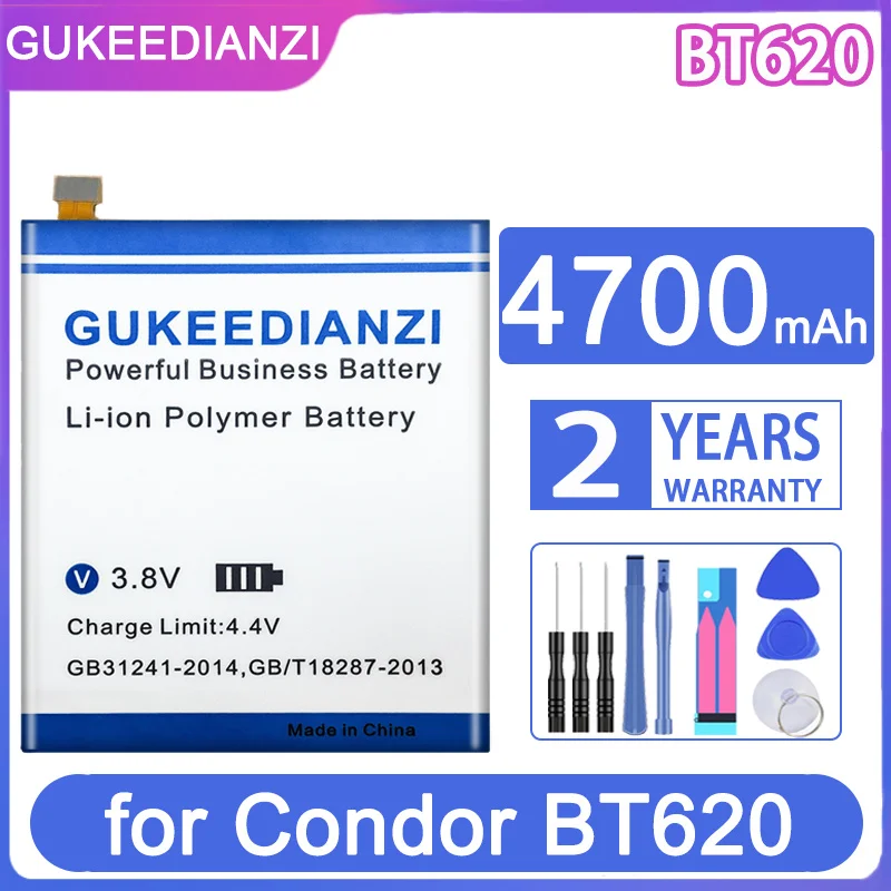 

Сменный аккумулятор GUKEEDIANZI 4700 мАч для Condor BT620