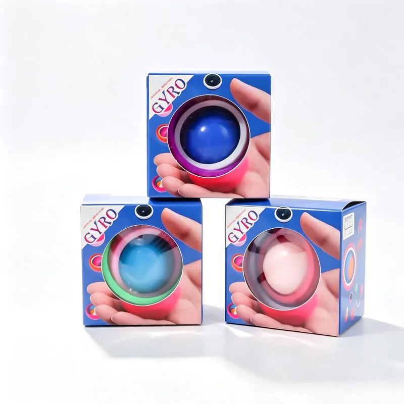 Spinner Gyro Ball Infinite Flip Universal Rotating Calming Down Anxiety ADHD Stress Relief Fidget Toys For Kids & Adults