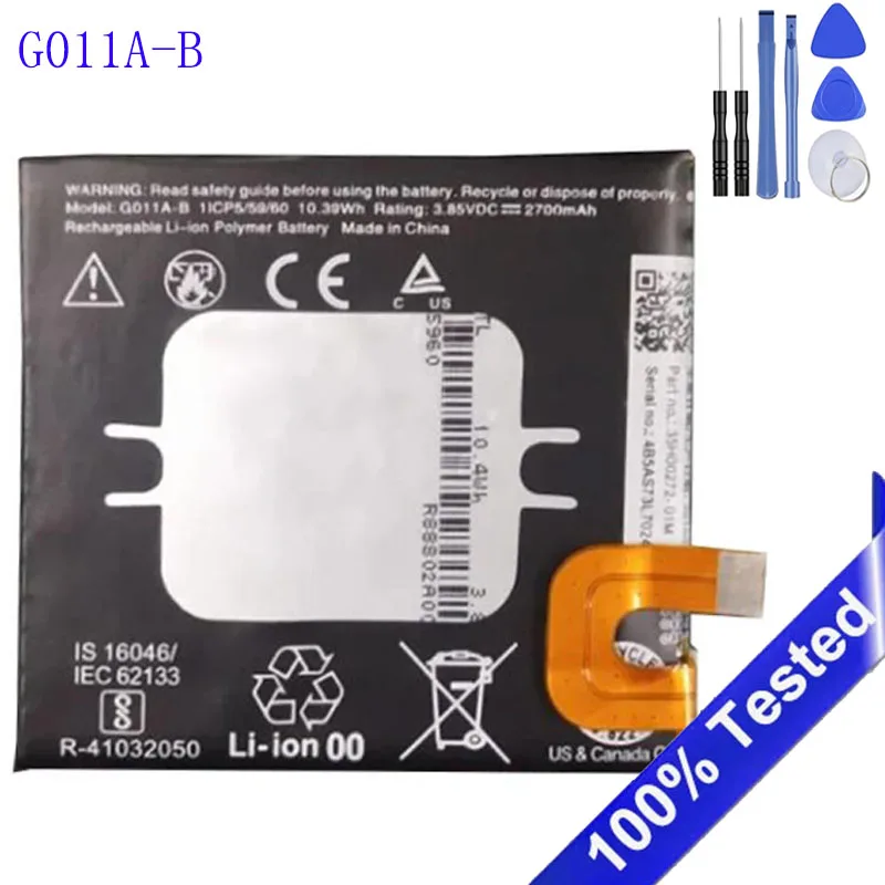 G011A-B Phone Battery G011A B For HTC Google Pixel2B Pixel 2B Pixel2 Pixel 2 BG2W 2700mAh High Quality Bateria Battery