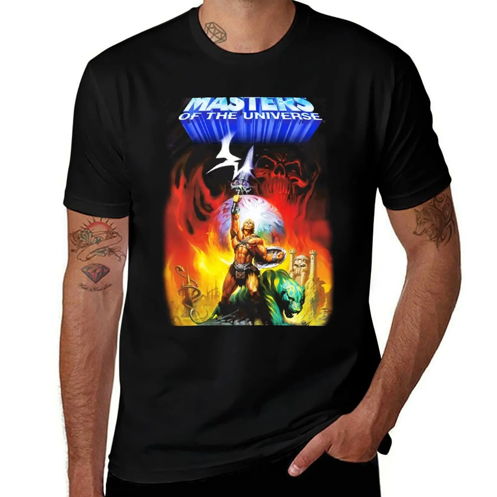 

Master Of The Universe Tv Series T-Shirt black cotton t-shirt plain for man package t shirts for man graphic vintage T-Shirt