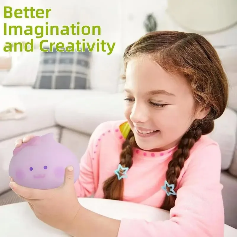 

Мягкая игрушка-антистресс в форме банта, милые игрушки-сквиши Мочи, антистрессовые шарики-фиджеты для рождественских подарков