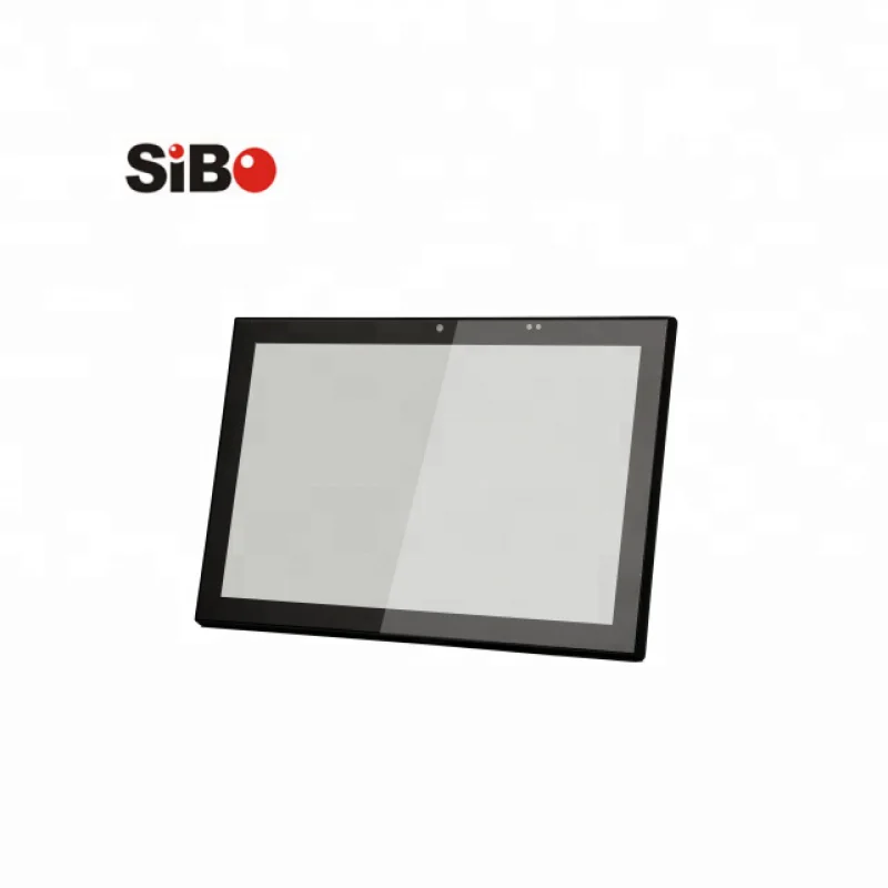 Programmable LED light industrial HMI wall mountable 10 inch Android 6.0.1 tablet with power over Ethernet