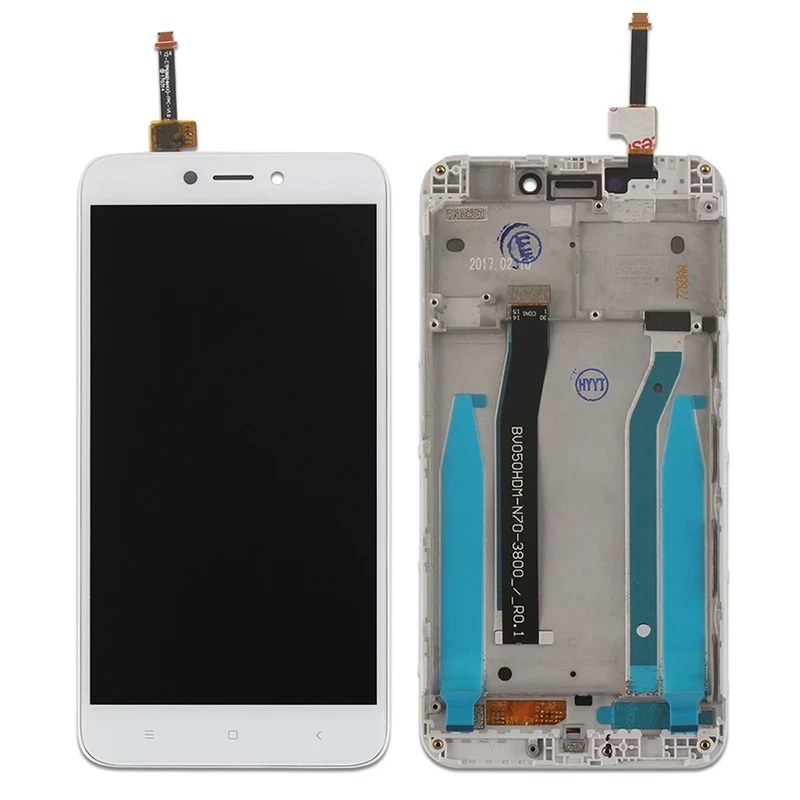 5.0 inch For Xiaomi Redmi 4X LCD Display Touch Screen Digitizer Assembly Replacement With Frame For Xiaomi Redmi 4X Pro Prime