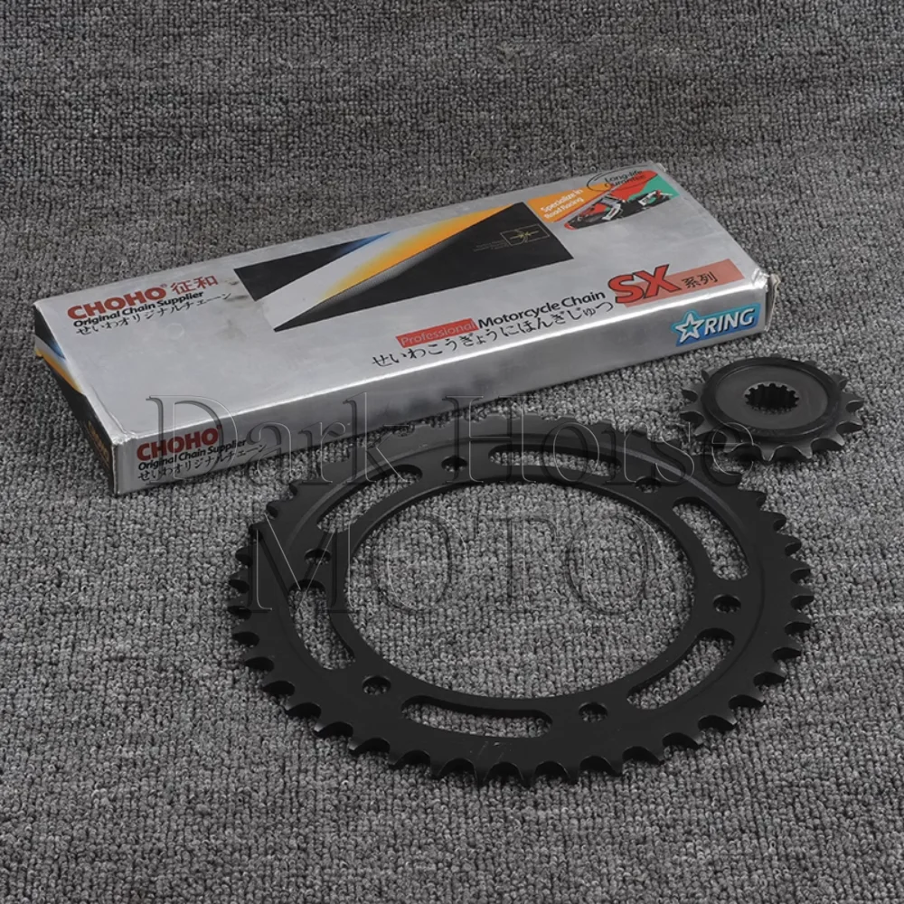 Motorcycle Set Chain Size Tooth Plate Sign And Oil Seal Chain Sprocket Xiaofei Accessories FOR ZONTES ZT 350-R 350-R1 350-T