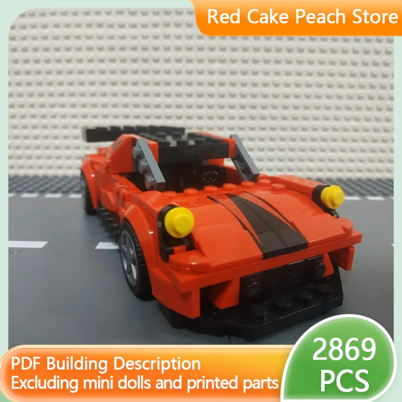 

Speed Racing Car Model MOC Building Bricks GT3 RS Top Tier Sports Car Modular Technology Children Holiday Gifts Assemble Toys