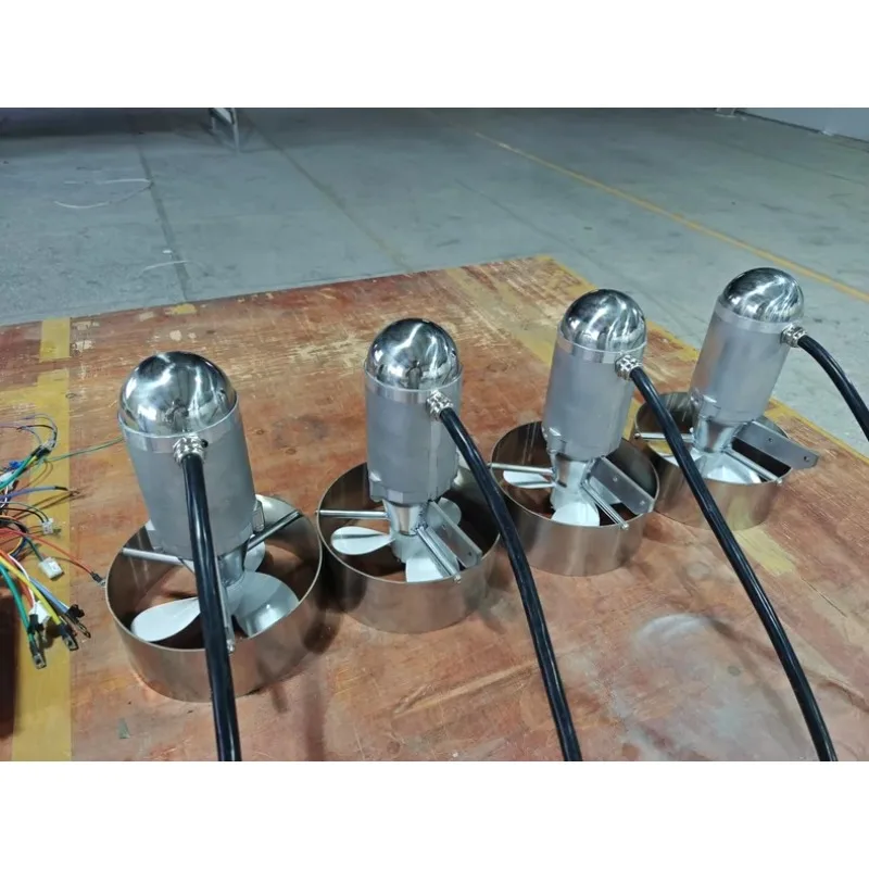 

2000W 12V 24V High Power Brushless Motor Underwater Thruster 120A Heavy Duty 180mm Propeller For Kayak Boat Robot ROV Propulsion