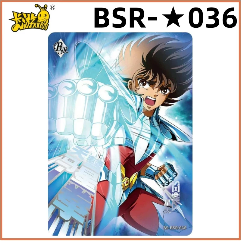 KAYOU Genuino Saint Seiya 4 serie Athena Pope Poseidon Carte BSR BTR UR MR Set Completo Giocattolo Per Bambini Gioco Anime Rare Carta di Raccolta
